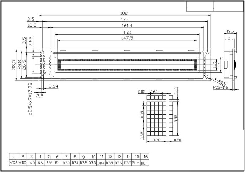 GODIYMODULES 1PCS 40x2 4002 40 * 2 Character LCD Module Display Blue with Backlight for Arduino Characters Display - Image 4